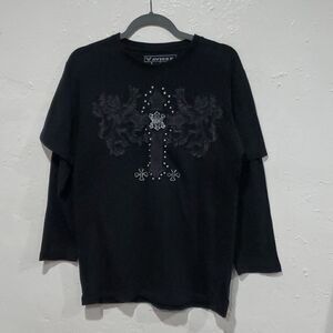 Avirex Y2K Long Sleeve Tee Kids Size XL